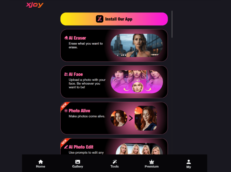 Xjoy AI Creative Platform