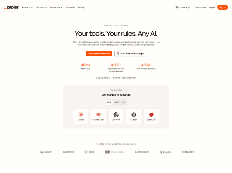 Zapier AI Workflow Automation