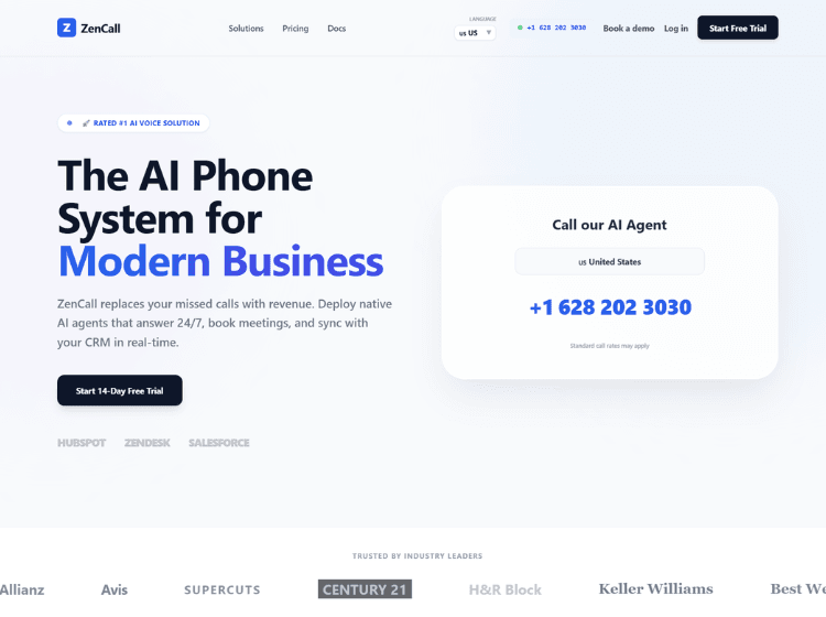 ZenCall AI Calling Agent