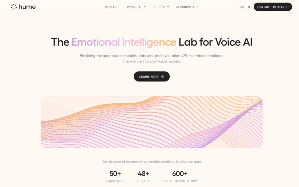 Hume AI tool for productivity