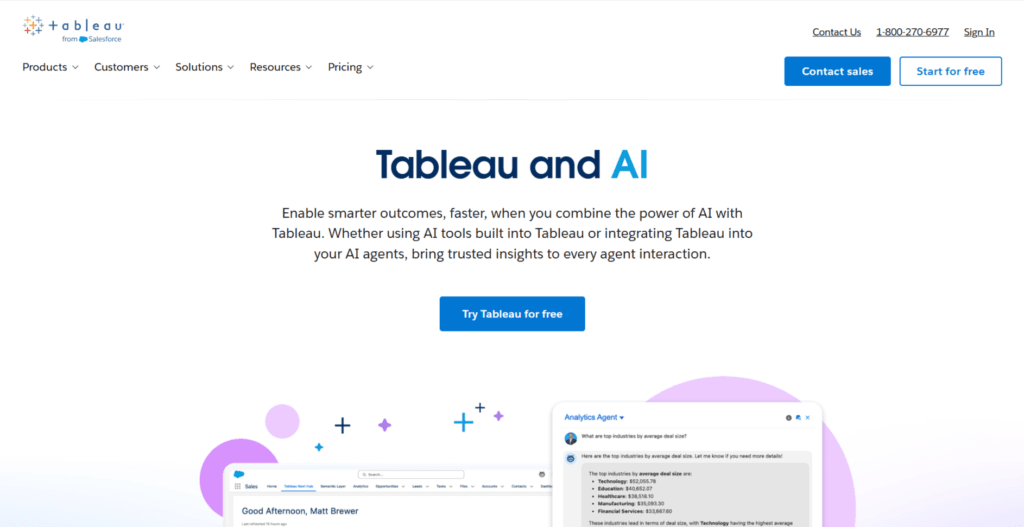 AI data analytics tools