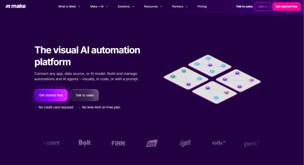 Make.com Ai tool for productivity 