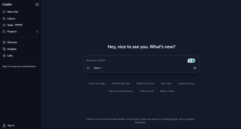 Microsoft Copilot is the best AI productivity tool
