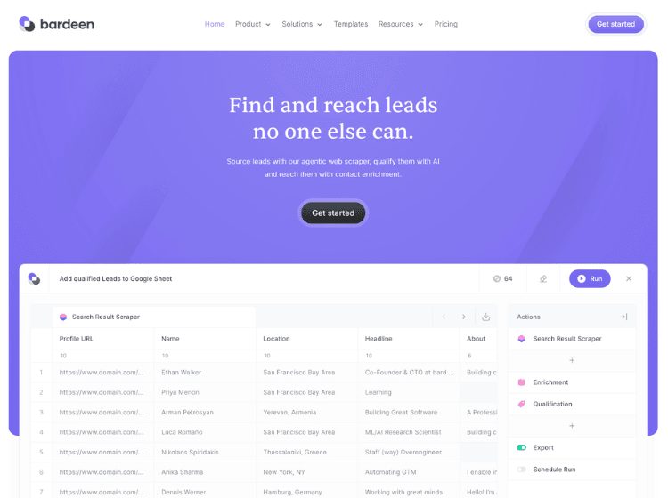 Bardeen AI Workflow Automation