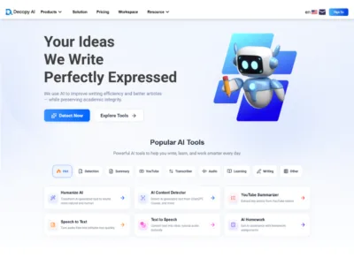 Decopy AI Writing Platform