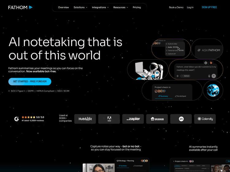 Fathom AI Meeting Assistant
