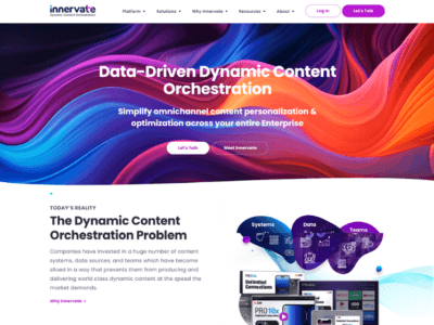 Innervate AI Dynamic Content Orchestration