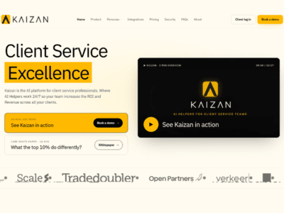 Kaizan AI Tool for Client Service