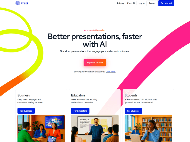 Prezi AI Presentation Maker