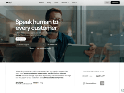 Vapi AI Voice Agent Builder
