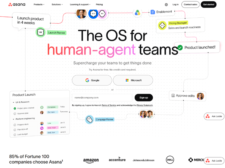 Asana AI Work Management Platform