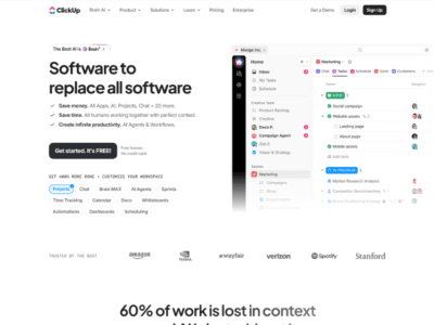 ClickUp AI Work & Project Management