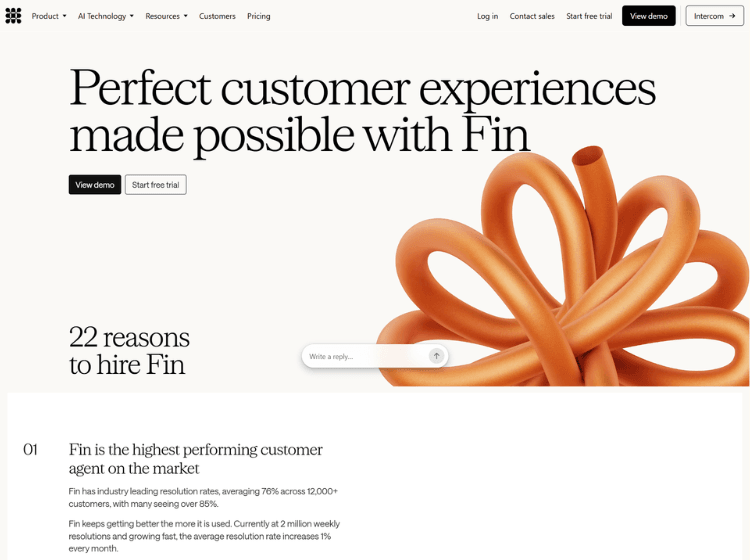 Fin AI-Powered Customer Agent