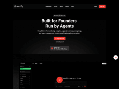 Rectify AI SaaS Operations Platform