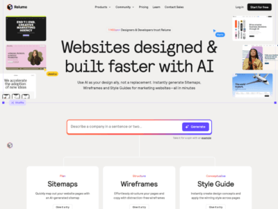 Relume AI Website Builder