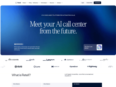 Retell AI Voice Agent Platform